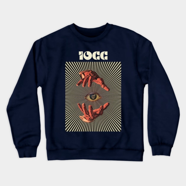 Hand Eyes 10cc Crewneck Sweatshirt by Kiho Jise